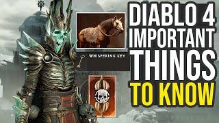 10 Important Things To Know In Diablo 4 (Diablo 4 Tips And Tricks)