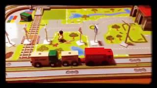 JUEGOS Coches y Camiones Circuito de madera