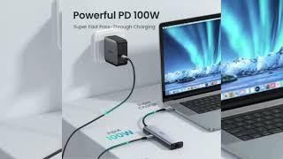 UGREEN USB C HUB 4K 60Hz Type C to HDMI 2 0 RJ45 PD 100W Adapter For Macbook Air Pro iPad Pro M2 M1