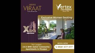 Vertex Viraat Extra Edge homes offers world-class amenities and a comfortable living experience