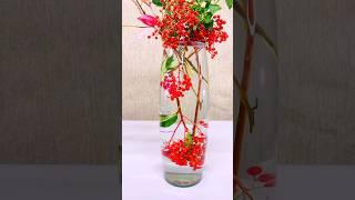 Autumn Elegance with Pyracantha and Leaves