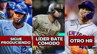 Luis Arráez sigue encendido y triplica otra vez, Salvador Pérez jonrón, José Altuve regresa