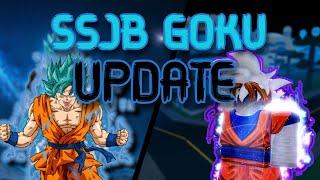 MUI GOKU UPDATE + SSJB AWAKEN REWORK | Anime Spirits