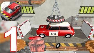 Car Crusher! Gameplay Walkthrough Part 1 (IOS/Android)