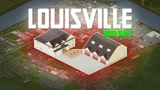 I Survived 100 Days in LOUISVILLE!! - Project Zomboid