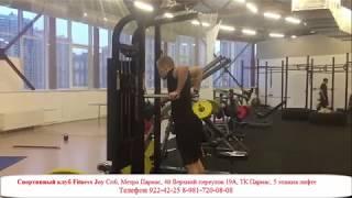 Как пользоваться тренажером гравитрон (Отжимания от брусьев)-Fitness Joy-Павел Мищенко
