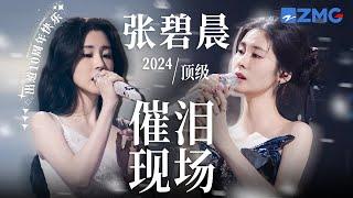 【出道10周年快乐】张碧晨唱情歌有多好哭？一口气看完“情歌女王”2024顶级催泪现场！眼泪完全收不住！ #天赐的声音 #张碧晨 主题特辑 20240725