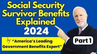 Former SSA Insider: Maximize Survivor, Widow Spouse Benefits! Explained! #socialsecurity #medicare