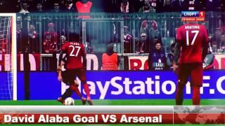 David Alaba Goal VS Arsenal/Edit/Jr11