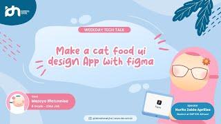 Make a cat food ui design App with figma