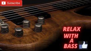 calming and soothing jazz bass guitar instrumental for stress relief and deep sleeping