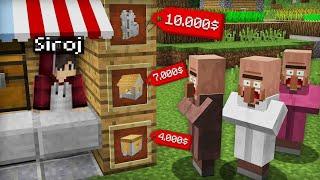 Qishloqilarni uyini oʻziga sotdim | Minecraft