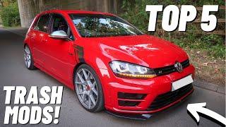 Top 5 Popular Mods That Make Your Car Look TRASH!