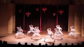 Shaolin Kungfu performance at Huntington library