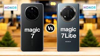 Honor Magic 7 Vs Honor Magic 7 Lite