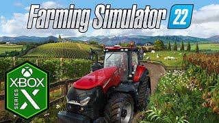 Farming Simulator 22 Xbox Series X Gameplay [Optimized] [Xbox Game Pass]