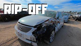 COPART Salvage Auto Auction A SCAM? WARNING! Speaking TRUTH Got Me KICKED OUT!