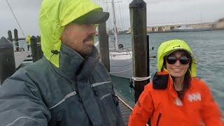 HURRICANE IAN  ON A SAILBOAT IN FLORIDA