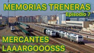 Reportaje de TRENES FERROCARRIL Español Renfe Comsa Takargo train vlog Memorias Ep.07