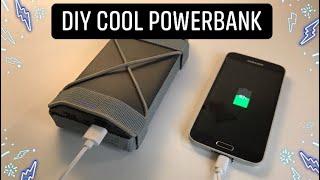 Diy Power Bank from recycled 18650 batteries and leftover materials