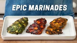 3 Easy Marinades to INSTANTLY UPGRADE Your Cooking