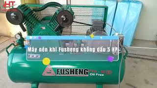 Máy nén khí fusheng không dầu 5HP | Hùng Tiến - Khí Nén