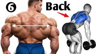 6 Most Powerful Back Exercises (Bigger Back Fast)