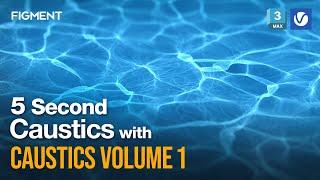Render Photoreal Caustics in SECONDS with FIGMENT CAUSTICS Textures | 3ds max + V-Ray