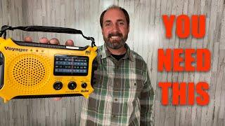 Why the Kaito Voyager Solar Radio is the BEST EMERGENCY RADIO for my BUG OUT BAG