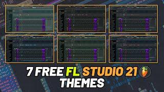 HOW TO INSTALL FL STUDIO 21 THEMES EASY! (FREE THEMES)