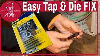 How to Use Tap and Die Set | Fix Stripped Bolt Hole Threads