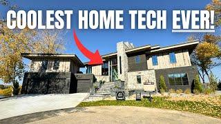 Ultra Modern Custom Home w/ Super High Tech Features I Never Knew Existed | Mikan Custom Homes