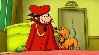 George Helps Hundley the Lobby Dog!  Curious George  Animal Friends