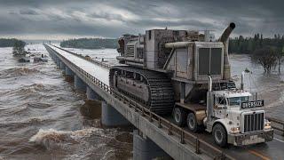 Transport skills are really dangerous - Giant trucks | The largest heavy machinery in the world #1