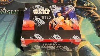 Star Wars Unlimited EARLY Booster Box Opening!