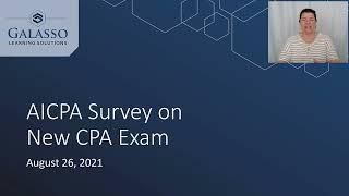 Genuine Learning Blog: AICPA Survey on New CPA Exam