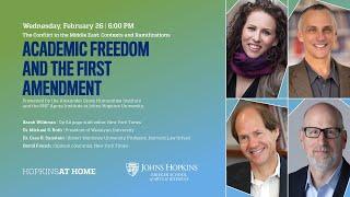 Academic Freedom and the First Amendment