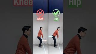 엉덩이를 빼기만 해도 궤도가 바뀝니다  Shift Your Hips Back – It Changes Your Swing Path