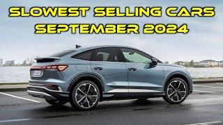 Slowest Selling Cars Right Now | September 2024