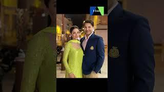 Sarwat Gilani with Husband Fahad Mirza #shorts
