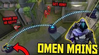 THE POWER OF OMEN - Best Tricks & 200 IQ Outplays - VALORANT