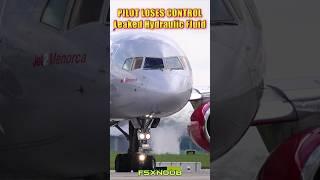 Pilot Loses Control of Jet2 Boeing 757 Aircraft Mid-air #shorts #aviation