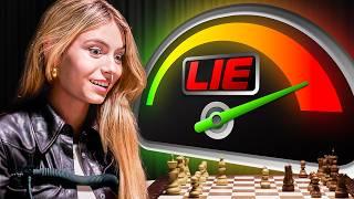 What Does Anna Cramling REALLY THINK of Andrea Botez?! | Lie Detector Chess