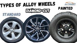 Different Types Of Alloy Wheels, Standard, Diamond-Cut & Painted | Kendal Automart