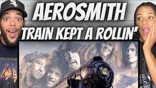 FIRST TIME HEARING Aerosmith  - Train Kept a Rollin' REACTION