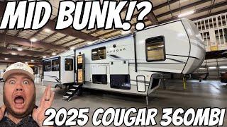 2025 Cougar 360MBI | Mid Bunk Island 5th Wheel RV