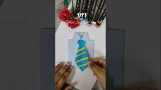 Father's Day Card Idea 🩵 #diy #cardcreations #art #fathersday #easycraft