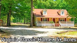 Virginia Home With Land For Sale | $299k| Virginia Homestead For Sale |Virginia Real Estate 5.8 Acre