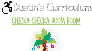 Chicka Chicka Boom Boom Adapted Sensory Lessons