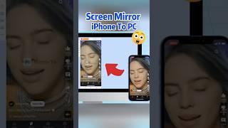 How To Mirror iPhone To PC?